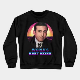 the office - world's best boss Crewneck Sweatshirt